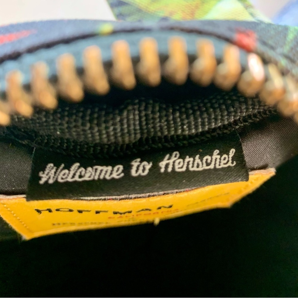 Herschel Supply Co. Hoffman Nova Mini Backpack Floral Tropical Print Black/Pink - Picture 12 of 14